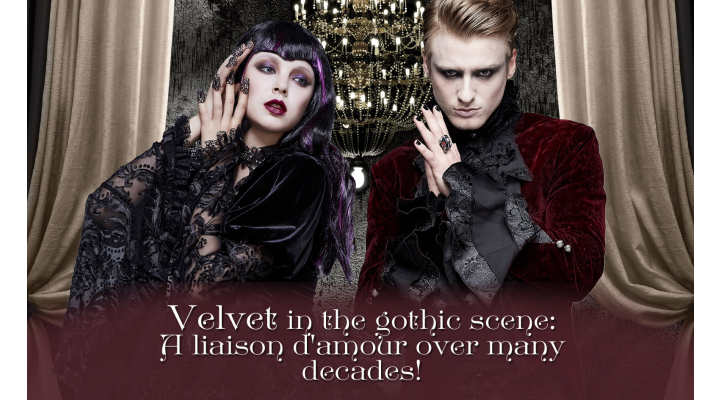 Velvet in the gothic scene: A liaison d\'amour! - Velvet in Gothic scene - hardly to be excluded | EVIL FASHION BLOG