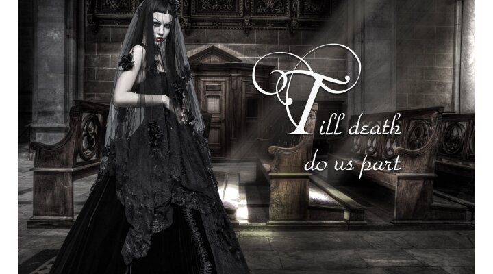 Gothic wedding - Black Gothic Wedding Fashion