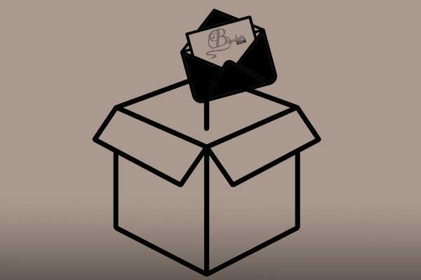 In your parcel you can find a black envelope containing your invoice and a returns form.