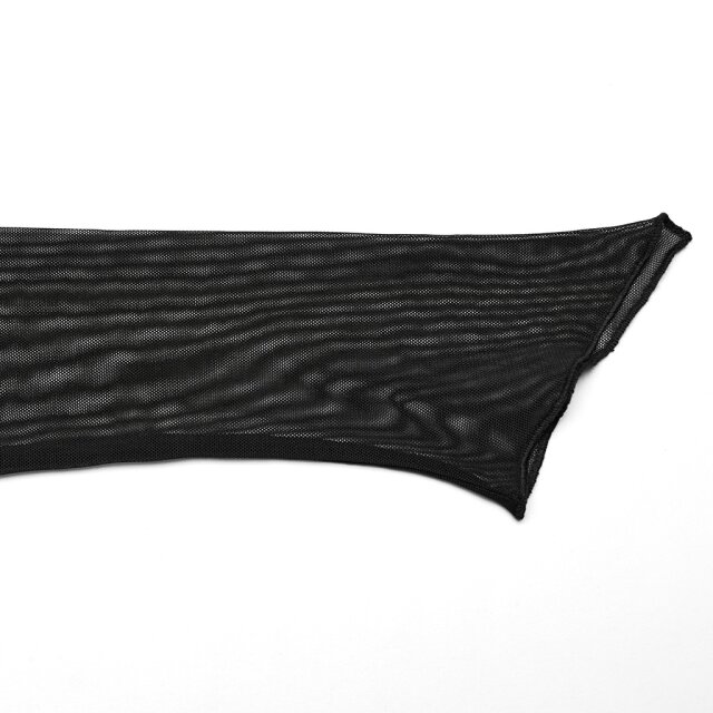 PUNK RAVE mesh shirt with large cross