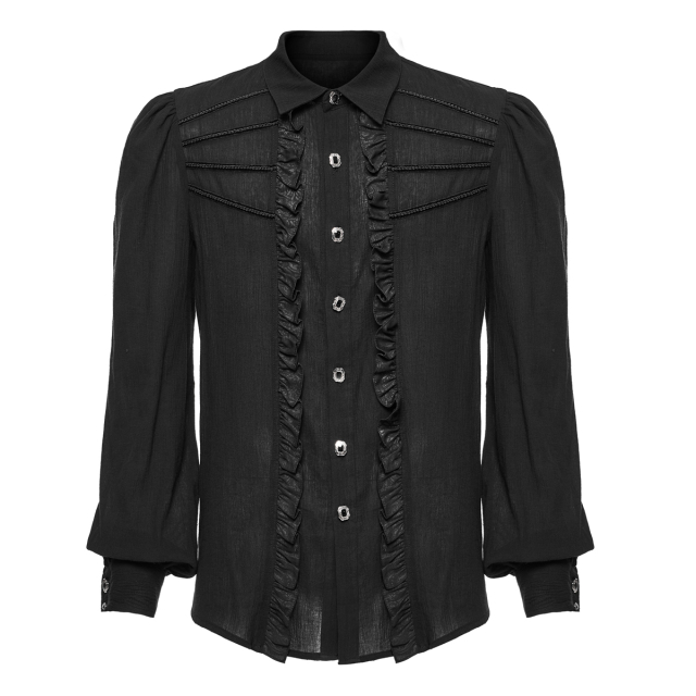 Victorian-Goth PUNK RAVE Shirt Carrington