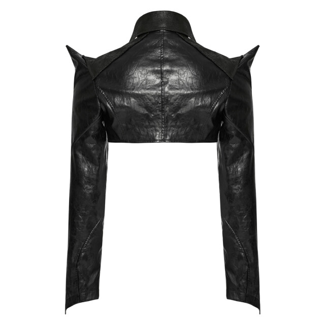 Punk Rave faux leather short jacket / bolero Cosmic