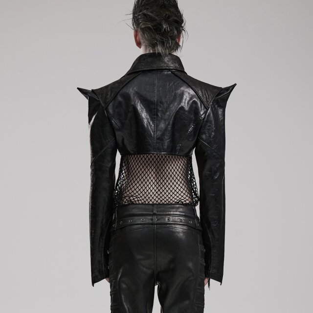 Punk Rave faux leather short jacket / bolero Cosmic