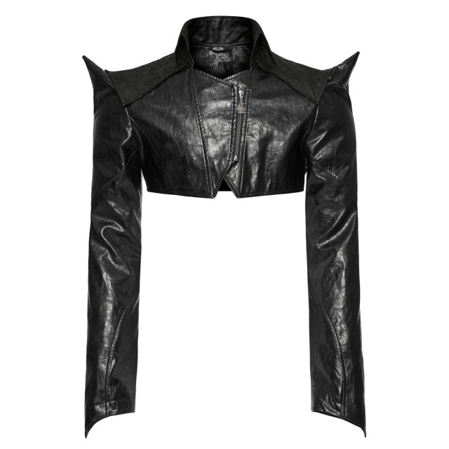 Punk Rave Kunstleder-Kurzjacke / -Bolero Cosmic XL