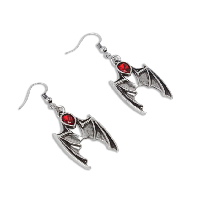 KILLSTAR Demon Night Drop earrings (red)