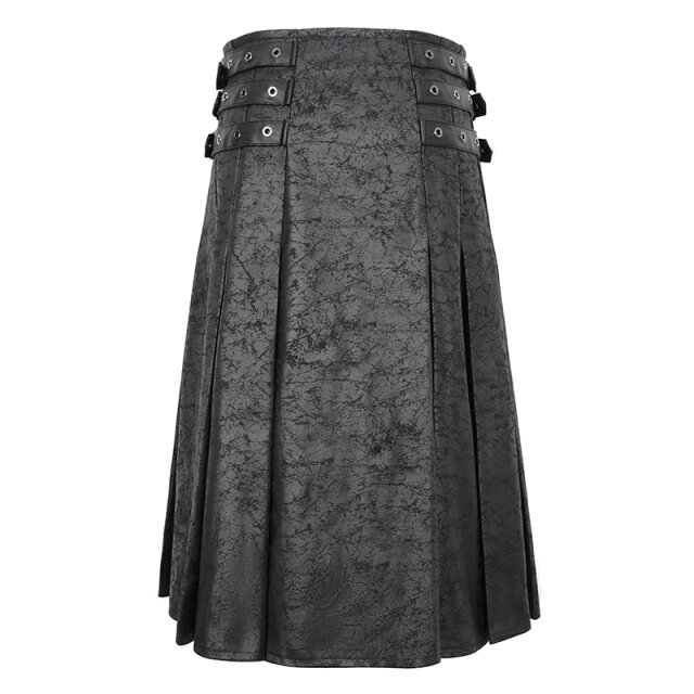 Devil Fashion Kilt Fatal Warden mit Ketten