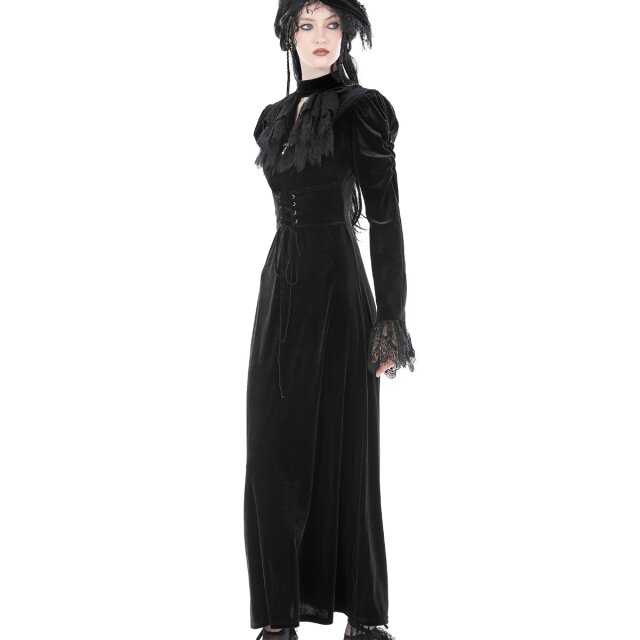 Long gothic velvet dress Magica Oscura
