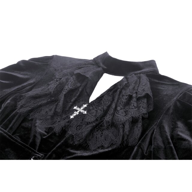 Long gothic velvet dress Magica Oscura
