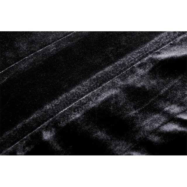 Langes Gothic Samtkleid Magica Oscura XXL