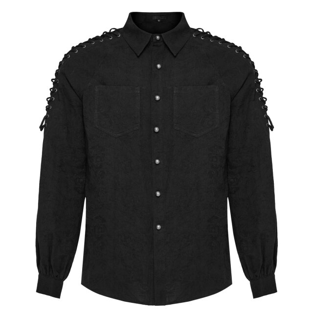 PUNK RAVE shirt Drag me to Nirvana with lacing