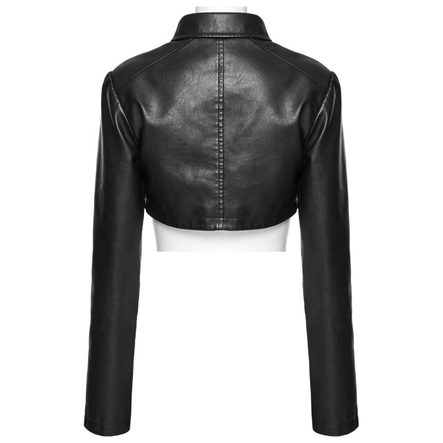 Punk Rave Kunstleder Bolero Dark Delights 3XL