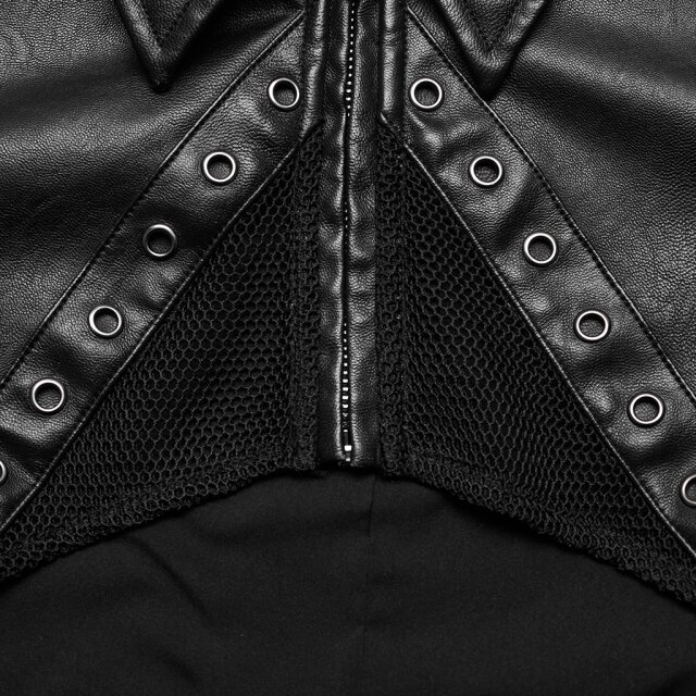Punk Rave Kunstleder Bolero Dark Delights 3XL