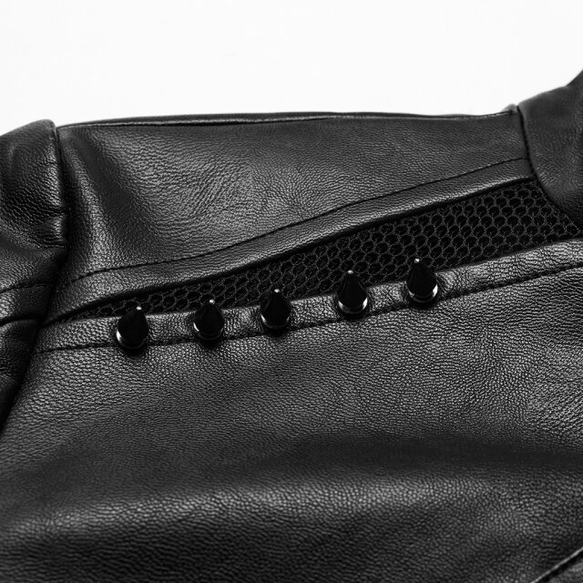 Punk Rave leatherette bolero Dark Delights