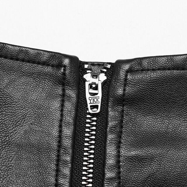 Punk Rave Kunstleder Minirock Dark Delights S