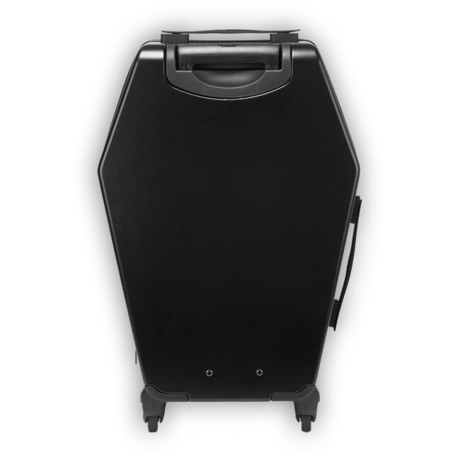 KILLSTAR coffin suitcase with four wheels