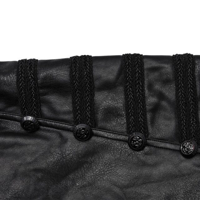 PUNK RAVE Gothic Kunstlederhose Dante 3XL