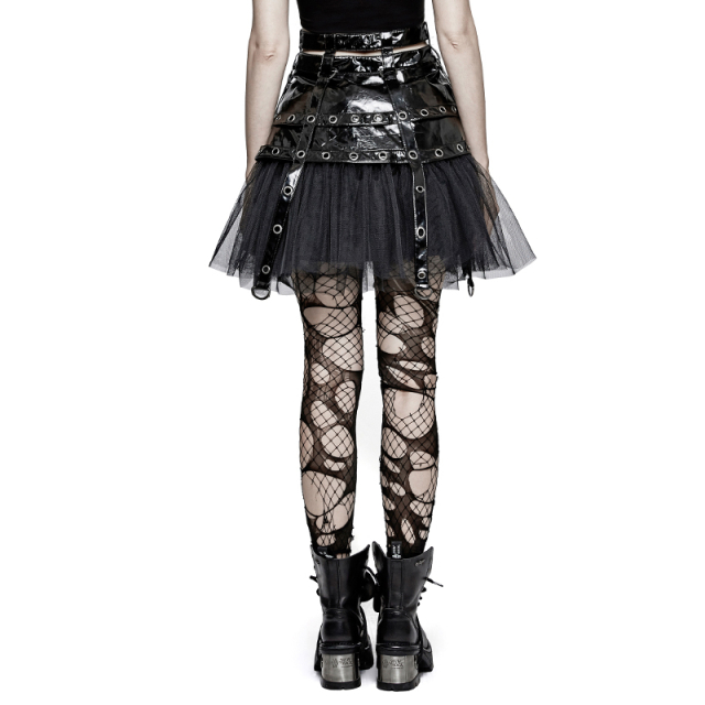 lacquer tulle petticoat skirt Toxic