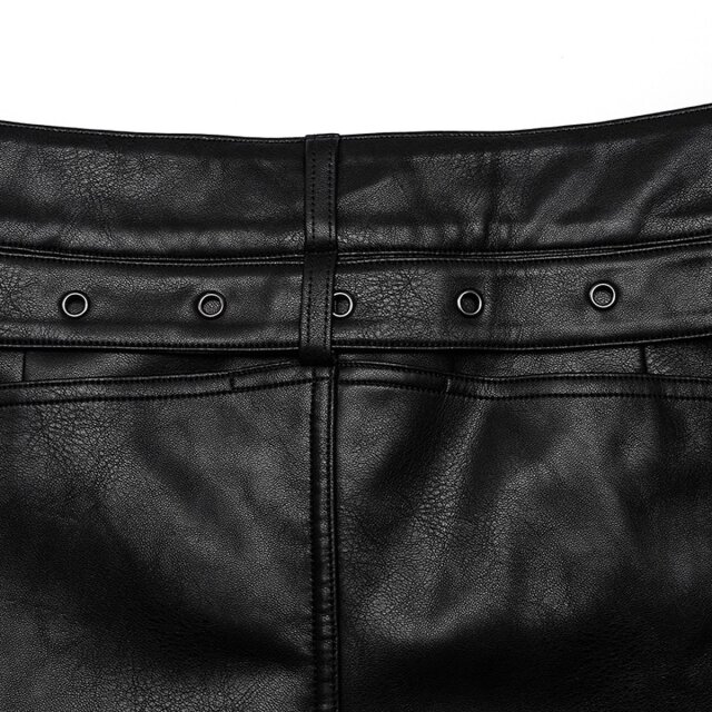 PUNK RAVE Gothic Kunstlederhose Dante XXL