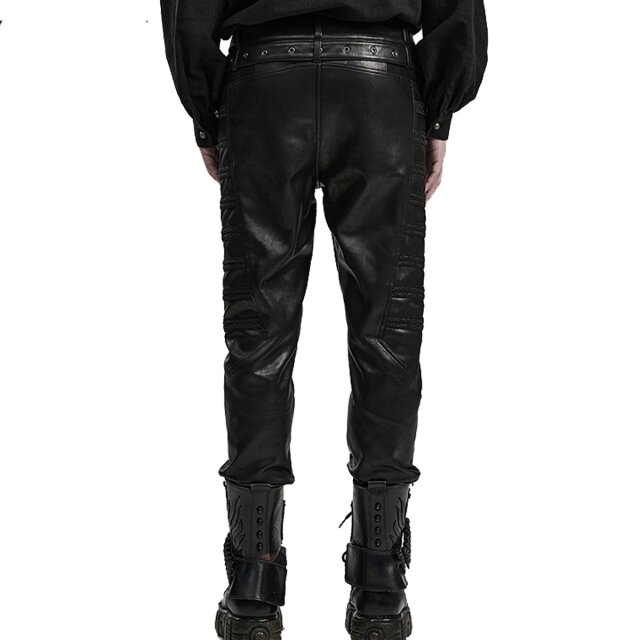 PUNK RAVE Gothic Kunstlederhose Dante XXL
