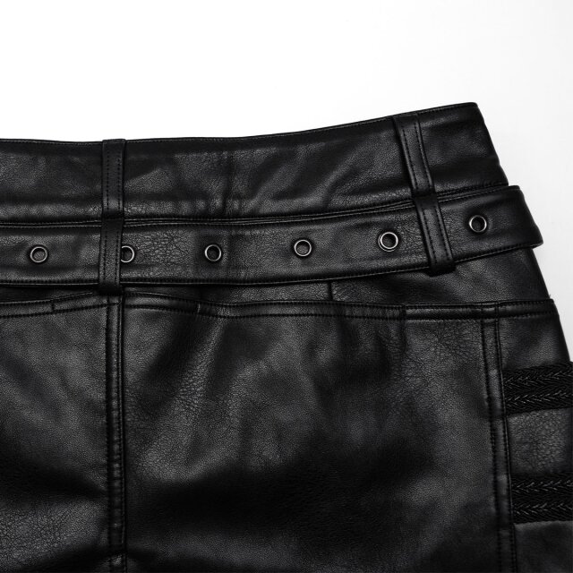 PUNK RAVE Gothic Kunstlederhose Dante XXL