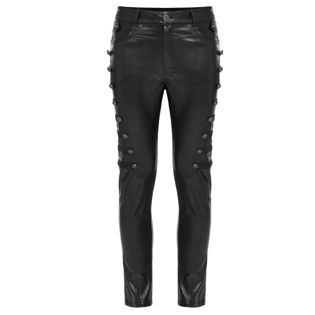 PUNK RAVE Gothic Kunstlederhose Dante XXL