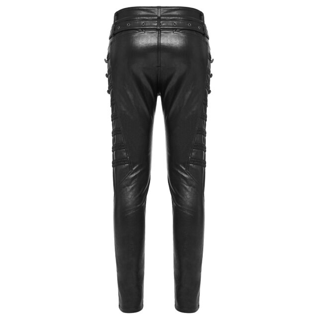 PUNK RAVE Gothic Kunstlederhose Dante XXL