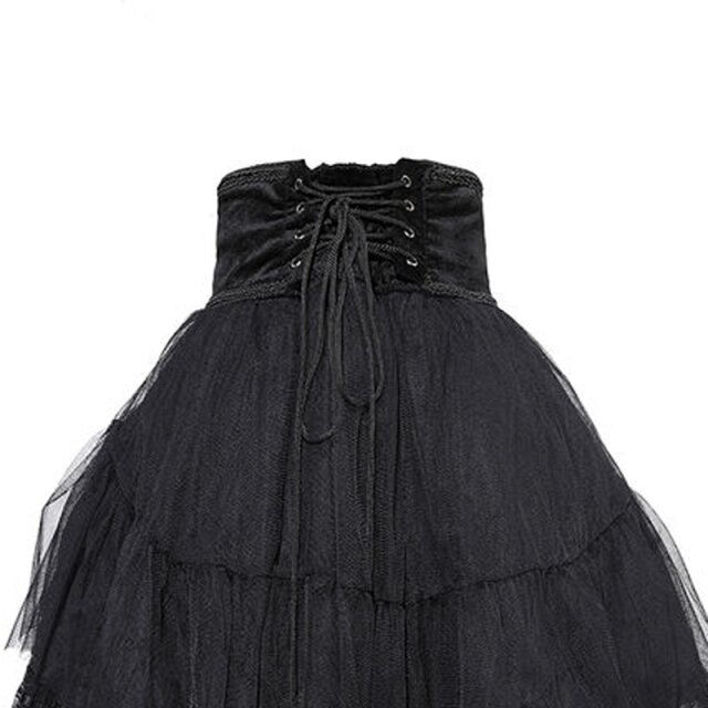 Burlesque hi-low petticoat skirt Marie Parfait