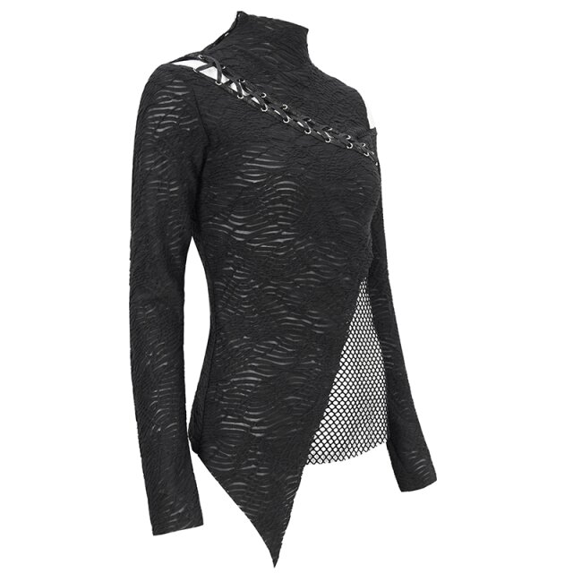 Devil Fashion Langarm Punk Shirt Krawallschachtel L