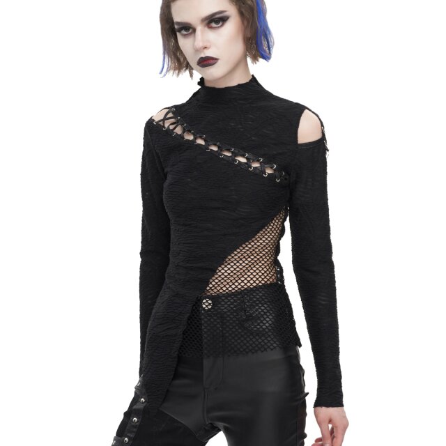 Devil Fashion Langarm Punk Shirt Krawallschachtel XL