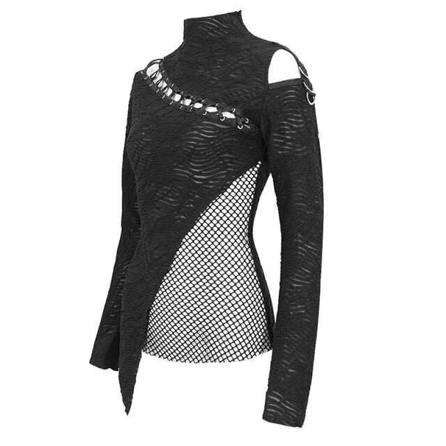 Devil Fashion Langarm Punk Shirt Krawallschachtel XL