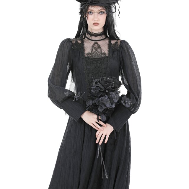 Long Victorian Dark In Love dress Fräulein