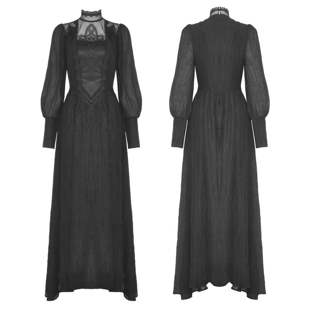 Long Victorian Dark In Love dress Fräulein