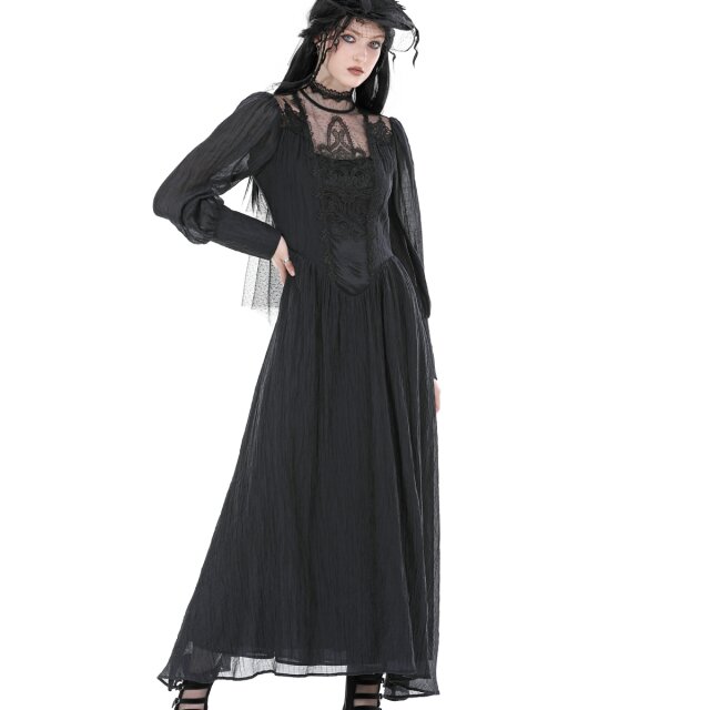 Long Victorian Dark In Love dress Fräulein