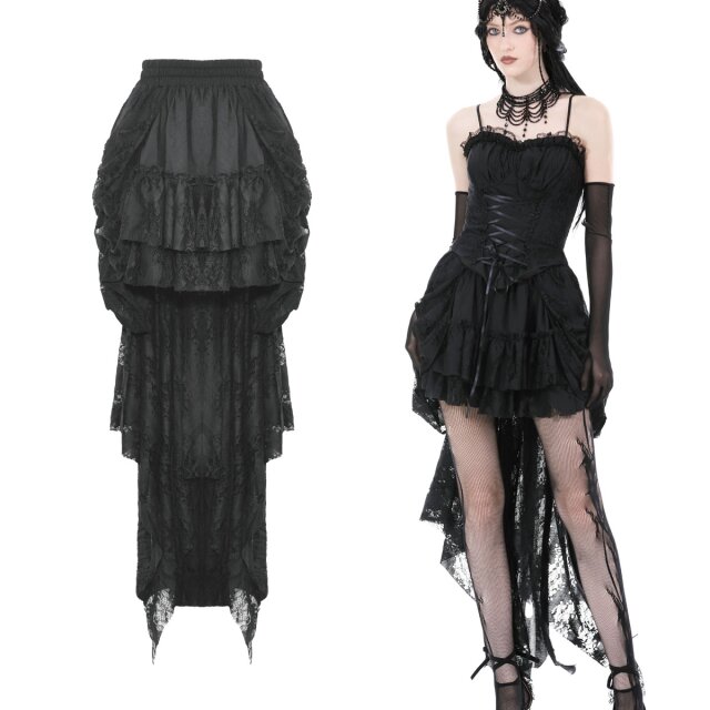 Dark In Love Vokuhila Steampunk Gothic Rock (KW310BK) mit...