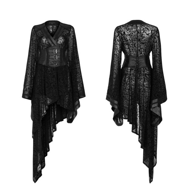 PUNK RAVE Kimono Kleid Sakura XL-XXL
