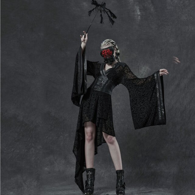 PUNK RAVE Kimono Kleid Sakura XL-XXL