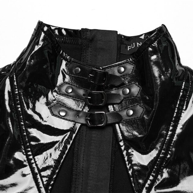 Long Punk Rave Vinyl Dress Temple Of Lust
