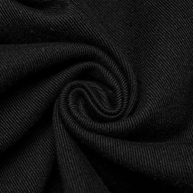 PUNK RAVE Hooded Bolero Outlawed Behaviour mit Riemenärmeln