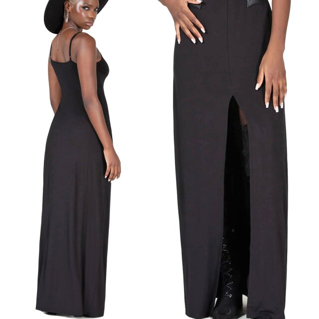 KILLSTAR Forgotten Soul Maxi Kleid L