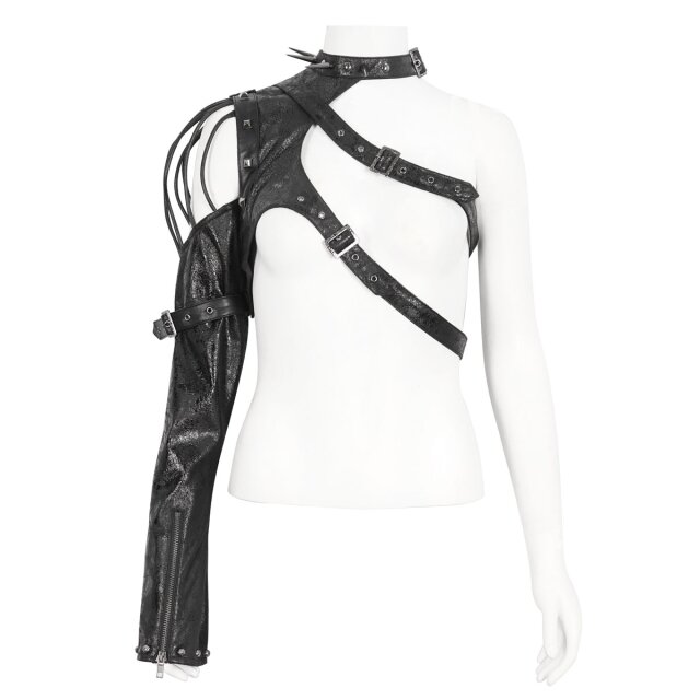 Devil Fashion Einarm-Cyber Goth Bolero Demonizer 3XL-4XL