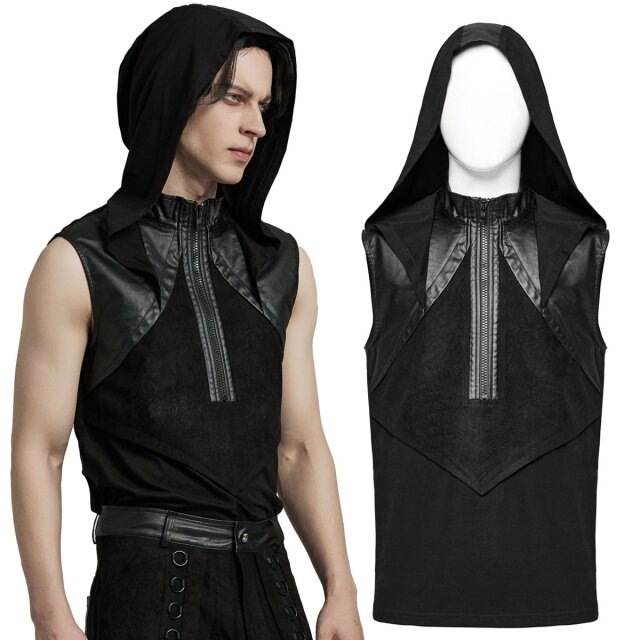 Punk Rave Gothic Tanktop Dark Forces (WT-892BK) mit...