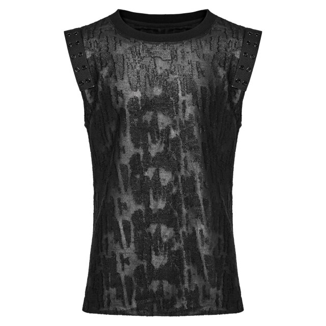 PUNK RAVE Distressed Tanktop Scars L-XL