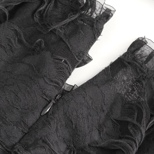 Fetzenkleid Destruction mit Armstulpen L