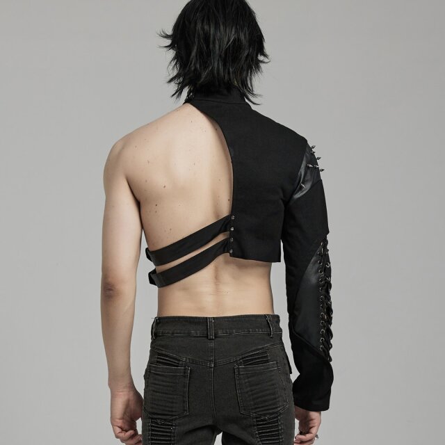 PUNK RAVE one-sleeved bolero / shoulder protector Hell Freak