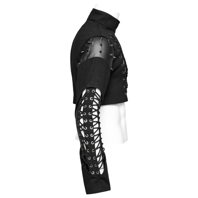 PUNK RAVE Einarm- Bolero / Schulterprotektor Hell Freak XXL