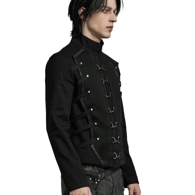 Punk Rave Gothic Kurzjacke Martial Arts M