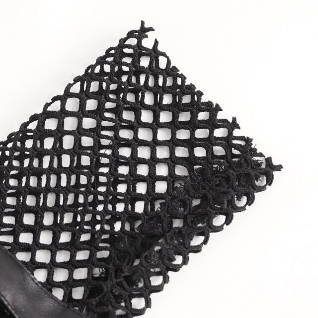 Devil Fashion long mesh sleeves with straps