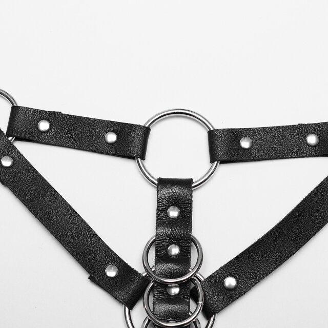 PUNK RAVE Oberkörper-Harness Lust Bound 3XL-4XL