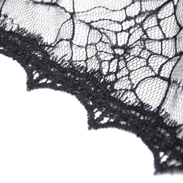 Dark In Love lace bolero Spinster with hood