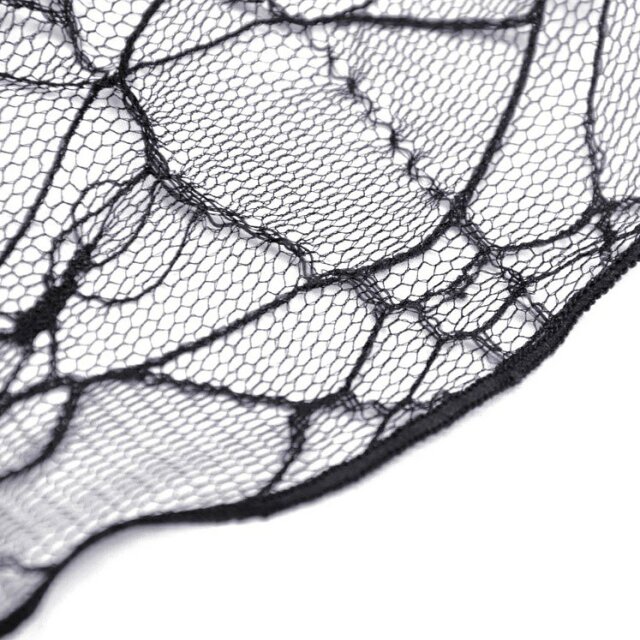 Dark In Love lace bolero Spinster with hood